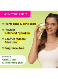 Dot & Key Dot & Key CICA Calming Skin Renewing Night Gel | For Oily, Acne Prone And Sensitive Skin | Night Cream with Niacinamide, Green Tea & Hyaluronic | Fades Blemishes & Dark Spots | 25ml  - Image 2