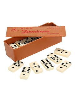 Portable Lightweight Double Six Dominoes Entertainment Recreational Travel Game Toy Set - pzsku/Z4156189C137A3AEFDECBZ/45/_/1727447642/40c22f81-5304-4d04-9bb0-0f29a6b10076