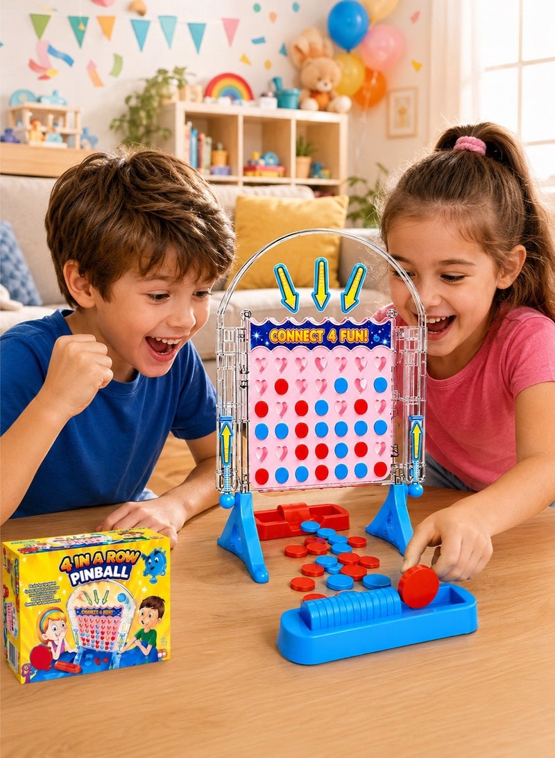 Saudi Select Thrilling Exciting 4 in a Row Pinball: The Ultimate Family Board Game Experience! - Image 2