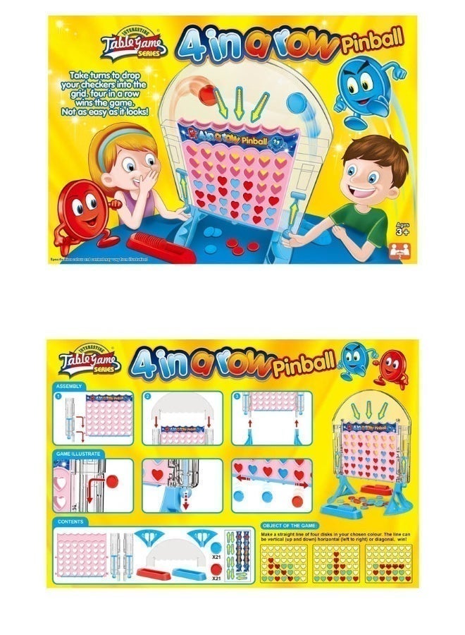Saudi Select Thrilling Exciting 4 in a Row Pinball: The Ultimate Family Board Game Experience! - Image 3