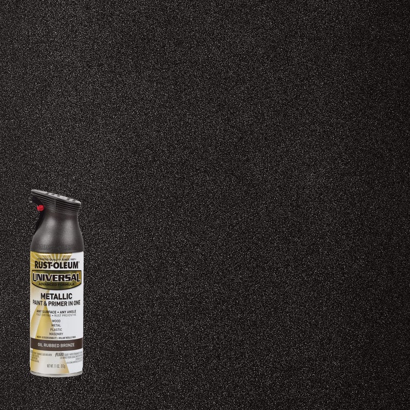 RUST-OLEUM رش طلاء معدني عالمي لجميع الأسطح من راست-أوليوم 249131، 11 أونصة، برونز مصقول بالزيت - Image 2