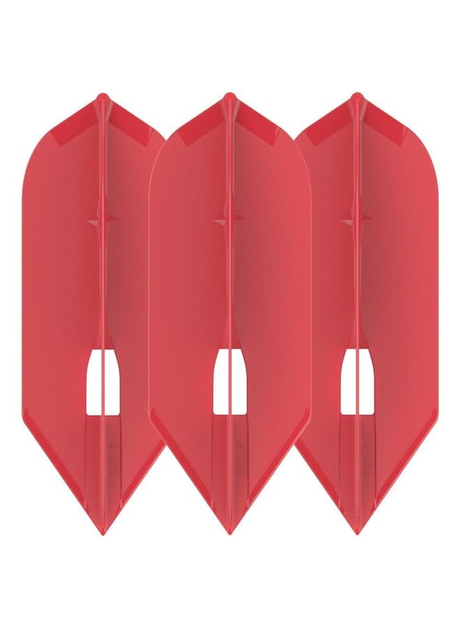 LSTYLE Dart Flights: L6 PRO Slim - Red - Image 1