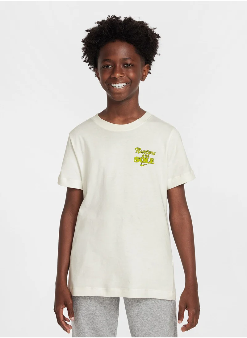 Nike Youth Nsw Nature T-Shirt