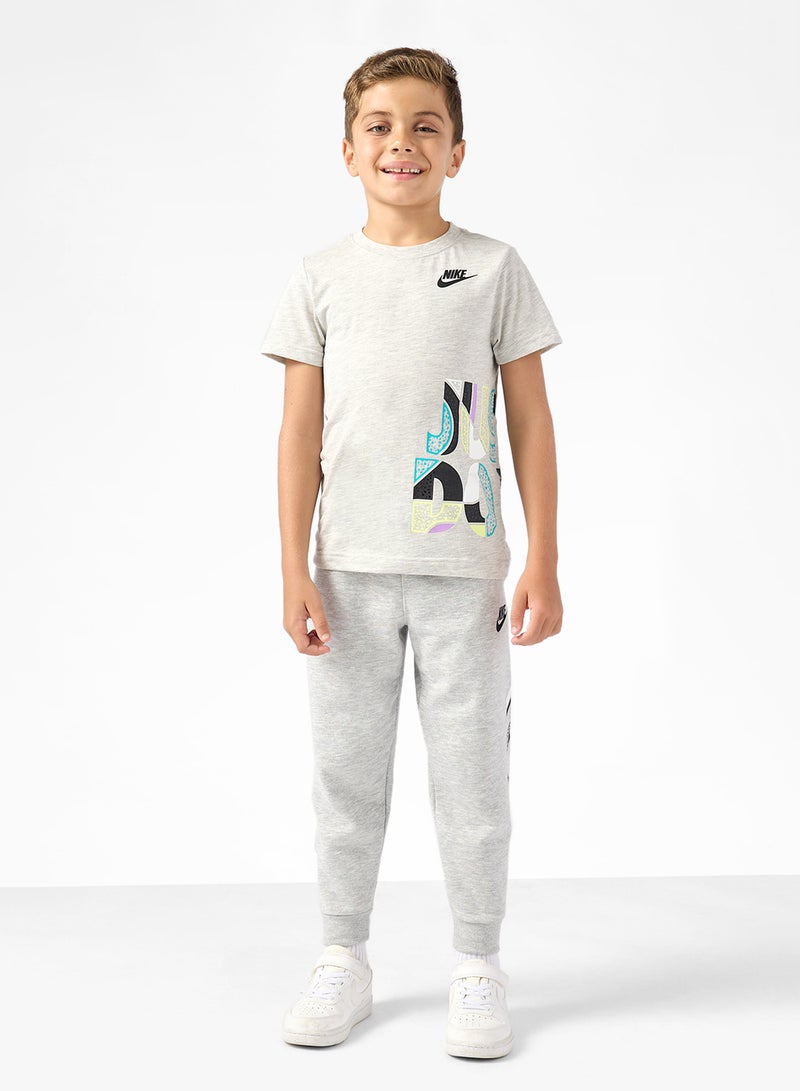 Nike Kids Just Do It Wrap T-Shirt - Image 4