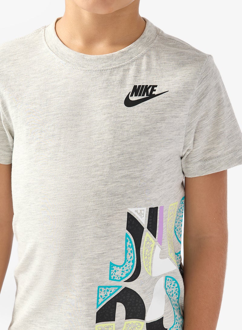 Nike Kids Just Do It Wrap T-Shirt - Image 3