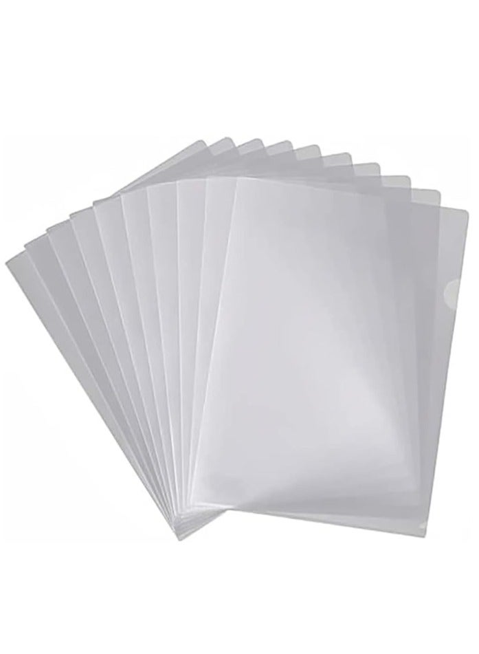 Libra A4 L-SHAPE FOLDER 150MIC, 210mmx 297mm, Clear 100pcs/pack  - Image 2