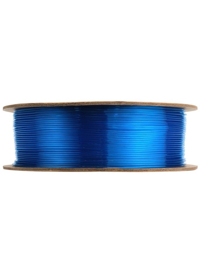 eSUN eTPU- 95A Flexible 3D Print Filament, Transparent Blue,1 kg - Image 3