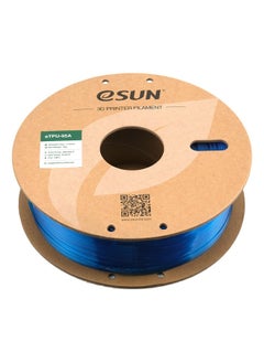 eSUN eSUN eTPU- 95A Flexible 3D Print Filament, Transparent Blue,1 kg  - Image 2