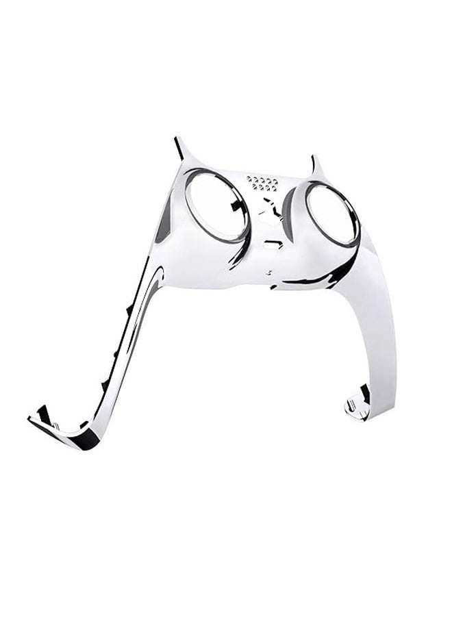 Generic - PS5 Controller Faceplate Replacement Shell Decoration Accessories ABS Grip for Sony Playstation 5 Controller Easy to Install PS5 Handle Decorative Strip (Silver) - Image 1
