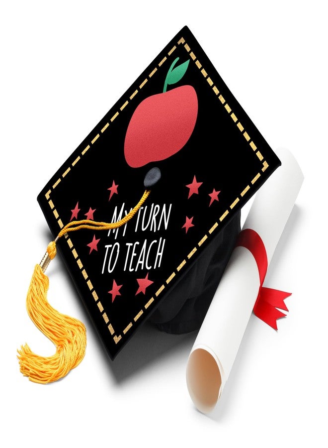 ADVANSYNC My Turn To Teach Graduation Cap Topper - Image 1
