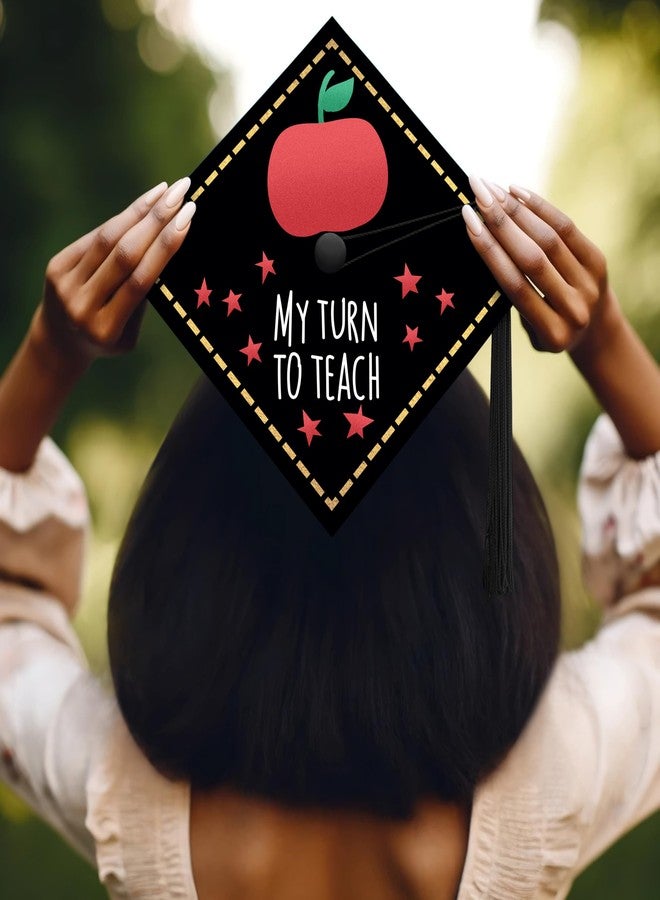 ADVANSYNC My Turn To Teach Graduation Cap Topper - Image 3