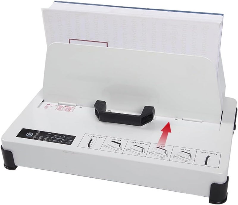 Thermal Binding Machine, Thermal Book Binder 50mm Binding Thickness, Book Binding Material A3/A4/A5 Document, for Home,Office, Contract - Image 1