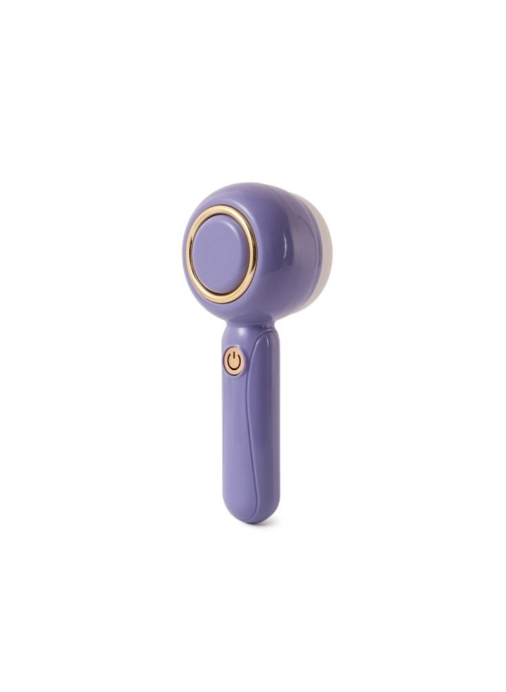 Purple Electric Face Cleansing Brush – Rechargeable Facial Massager - Image 1