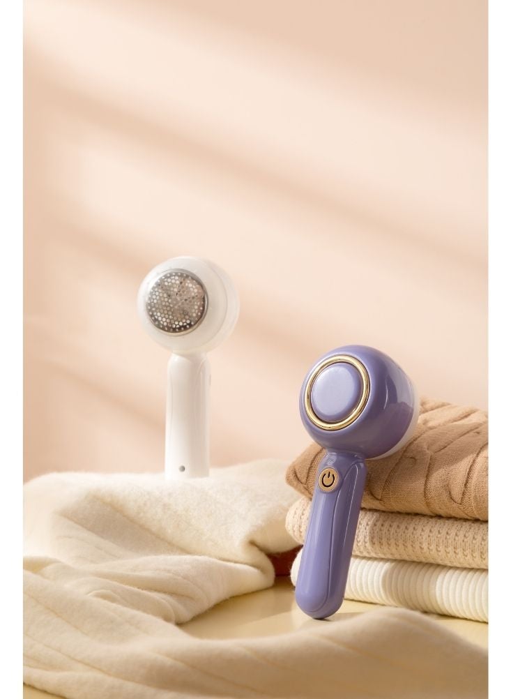 Purple Electric Face Cleansing Brush – Rechargeable Facial Massager - Image 2