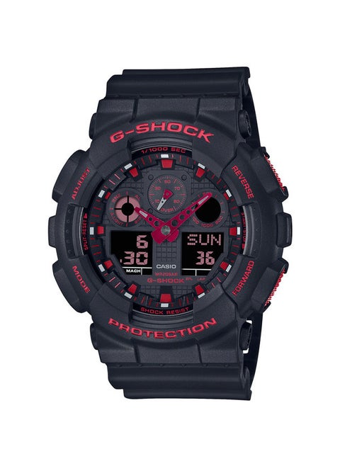Resin Analog+Digital Watch GA-100BNR-1ADR