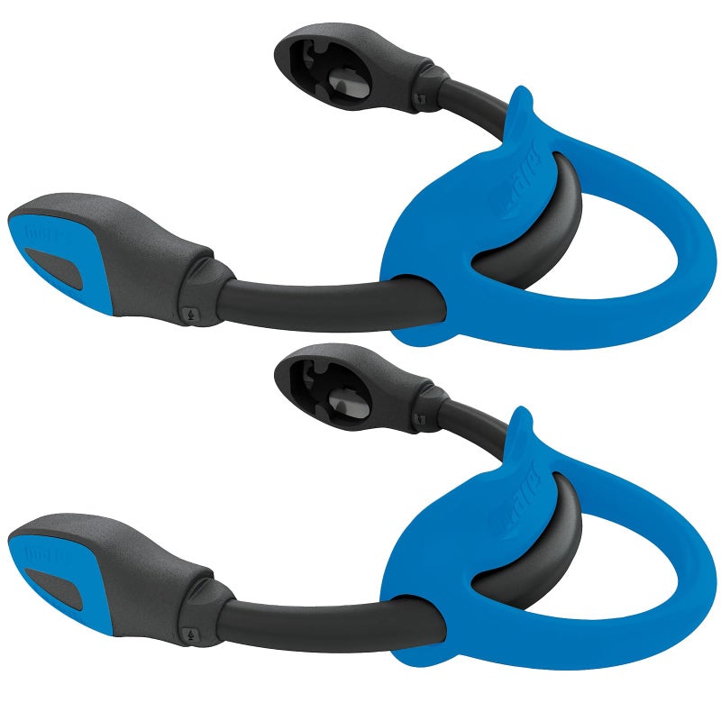 Mares Bungee Straps | Replacement Part for Scuba Diving Open Heel Fins - Pair, Blue, Regular - Image 1
