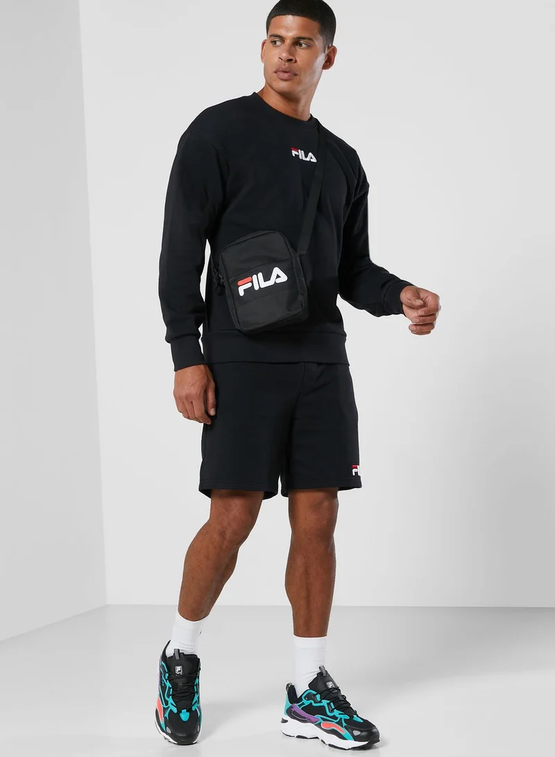 FILA Darnell Embroidered Shorts