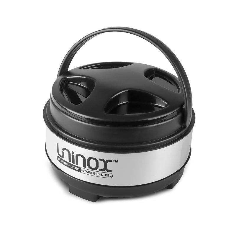 Uninox Insulted Stainless Steel Thermoware Casserole 700 ml with Lid | Hotpot for Roti/Chapati | Easy to Carry Food Warmer | Serving | Double Walled - Image 5