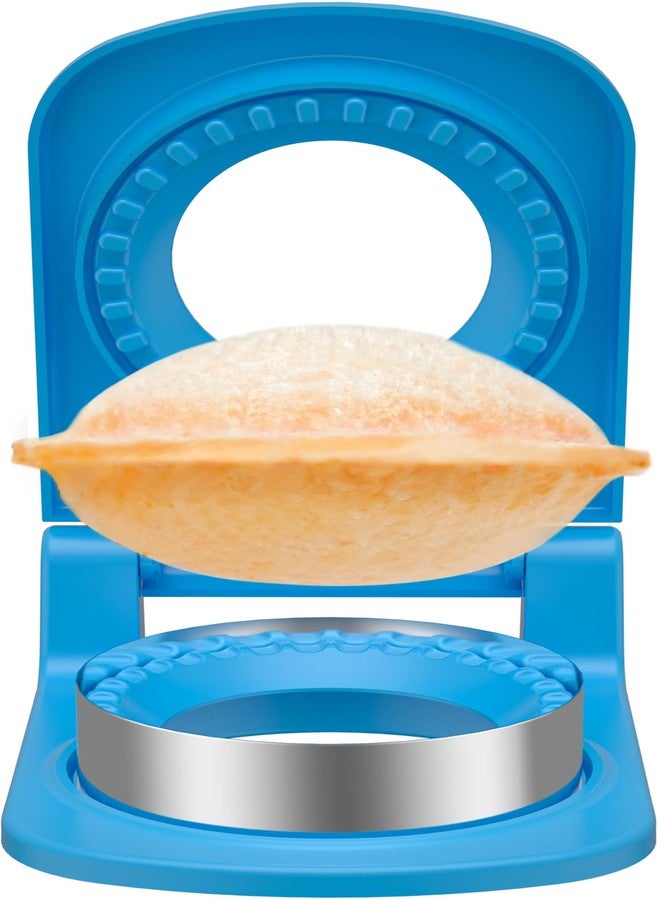 HiYZ Sandwich Cutter and Sealer - Stainless Steel Decruster Sandwich Maker - Peanut Butter and Jelly Crustless Sandwich Bread Pancake Maker Cookie Cutter for Kids Children Boys Girls - Image 1