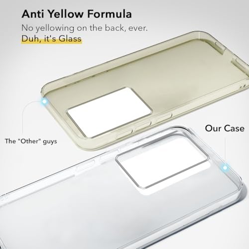 Jkobi Lifetime Anti-Yellow Clear Back Cover Case for Vivo T3 5G (Sleek Hard Crystal | Shockproof and Camera Protection) - Image 2