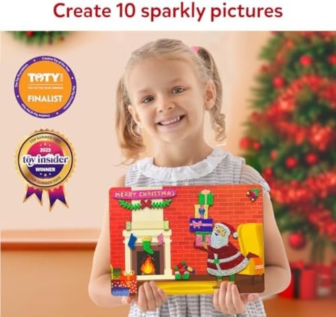 Skillmatics Foil Fun - Unicorns & Princesses, No Mess Art for Kids, Craft Kits & Supplies, DIY Creative Activity, Travel Toys, Gifts for Ages 4, 5, 6, 7, 8,  9 - Image 4