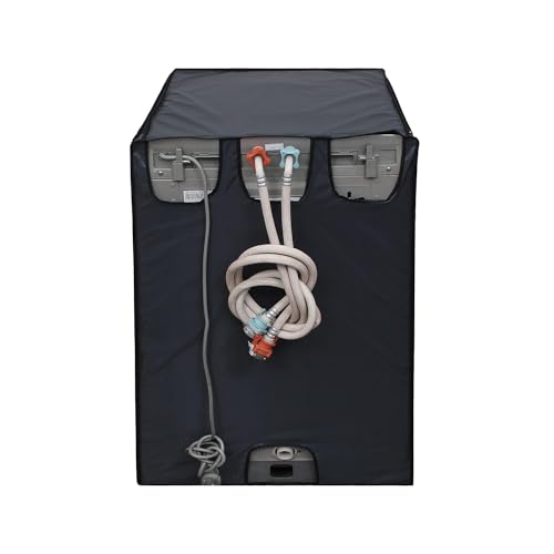 Glory Care Waterproof & Dust-Proof Top Loading Fully Automatic Washing Machine Cover for 6 kg, 6.5 kg, 7kg & 7.5 kg -(Grey ), Polyester - Image 3