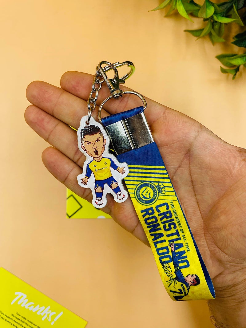 SINCE 7 STORE Nassr Double Sided Printed Keychain For Gifting/For Football Fans/For Fans (Combo) - Image 4