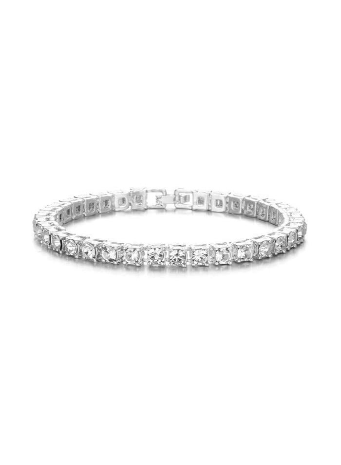 Fayrouz Jewellery Fairuz Jewelry Women's Cubic Zirconia Wedding Jewelry Set, 3 Pieces - Image 4
