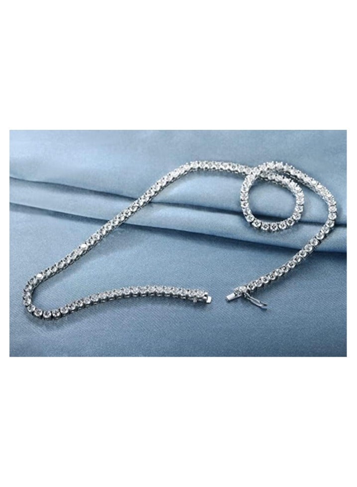 Fayrouz Jewellery Fairuz Jewelry Women's Cubic Zirconia Wedding Jewelry Set, 3 Pieces - Image 5