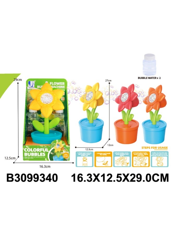 الة فقاعات صابون الزهور كبير 14-3099340