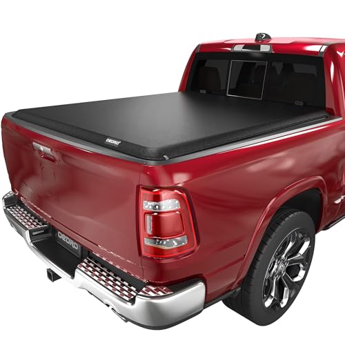 OEDRO Soft Roll Up Truck Bed Tonneau Cover Compatible with 20092024 Dodge Ram 1500 Classic Only 57ft Bed wo Rambox - Image 1