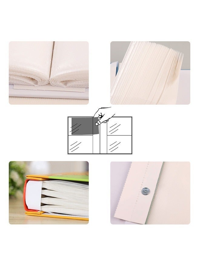 هاي هونور ألبوم صور محمول يحتوي على 100 جيب للصور مقاس 6 بوصات للعائلة والزفاف والأولاد والبنات - Image 4