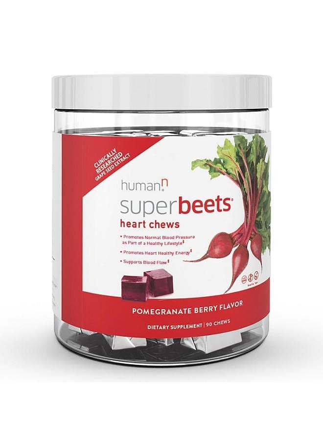 HumanN SuperBeets Heart Chews, 90 Count - Image 1