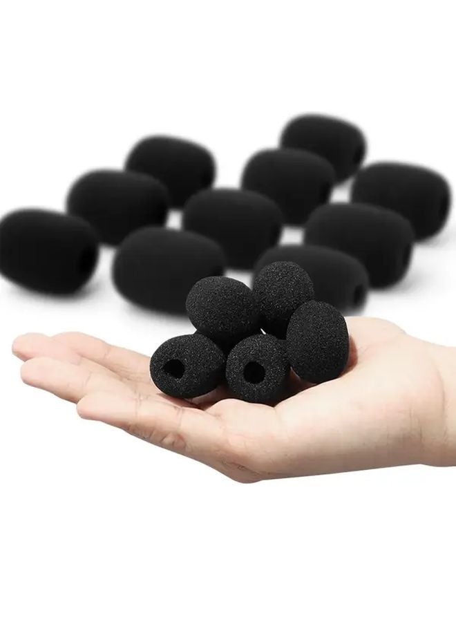 20pcs Mini Microphone Sponge Cover Windscreen Protective Ear Cushion For Headsets - Image 3