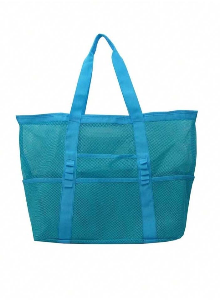 Swift Large Mesh Beach Bag Beach Tote Bag Summer Holiday Bag Mesh Swimming Bag Pool Bag Weekend Bag Shopping Tote Bag 