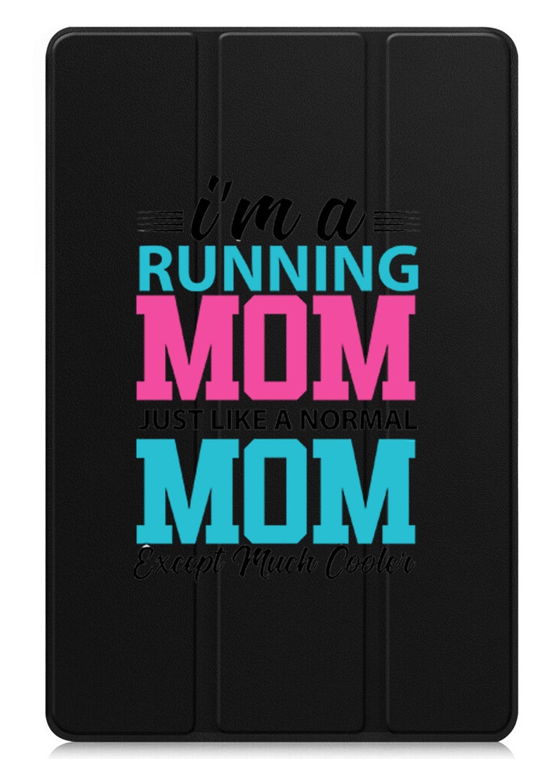 Theodor Protective Flip Case For Apple iPad Pro 13 (2024) With Trifold Stand Auto Wake Sleep Shockproof Cover I am running mom black - Image 1