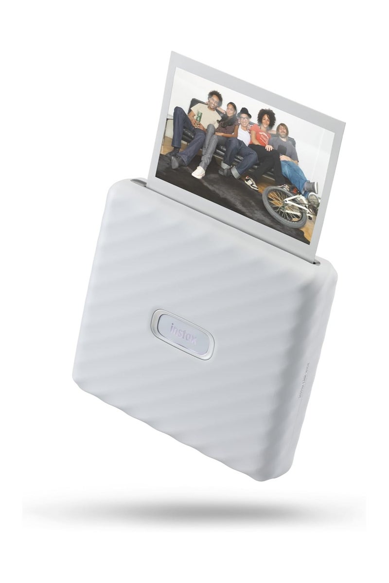 Instax Instax Link Wide Smartphone Printer (Ash White) - Image 1