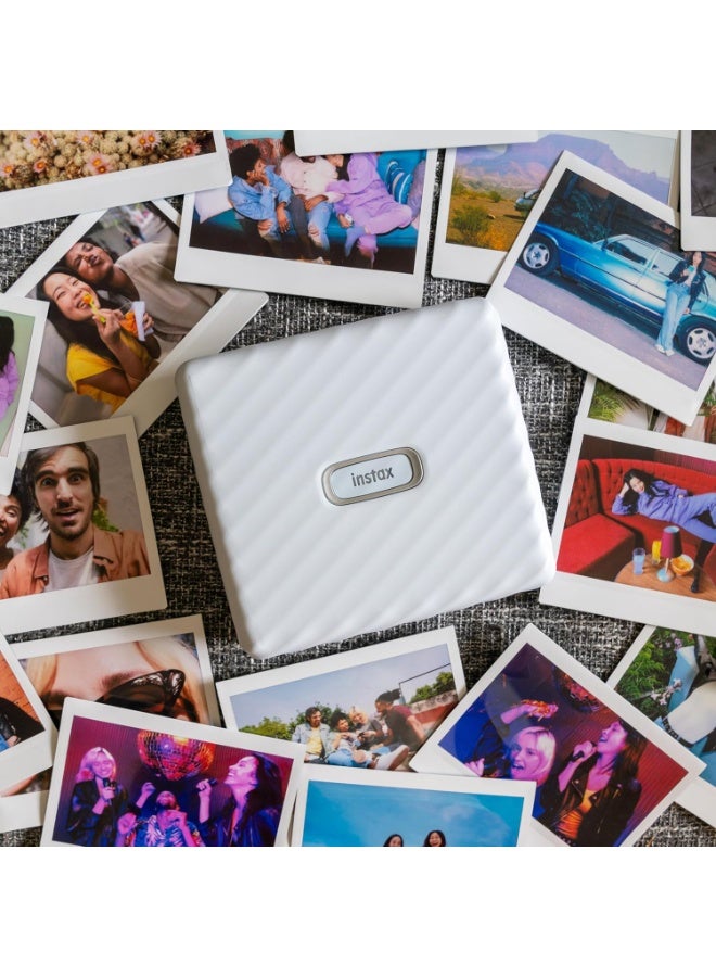 Instax Instax Link Wide Smartphone Printer (Ash White) - Image 4