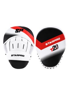 Starpro Boxing Mitts Vegan Leather Boxing Pads for Coaching in Boxing MMA Kickboxing and Martial Arts Men and Women Training Pads  - Image 1