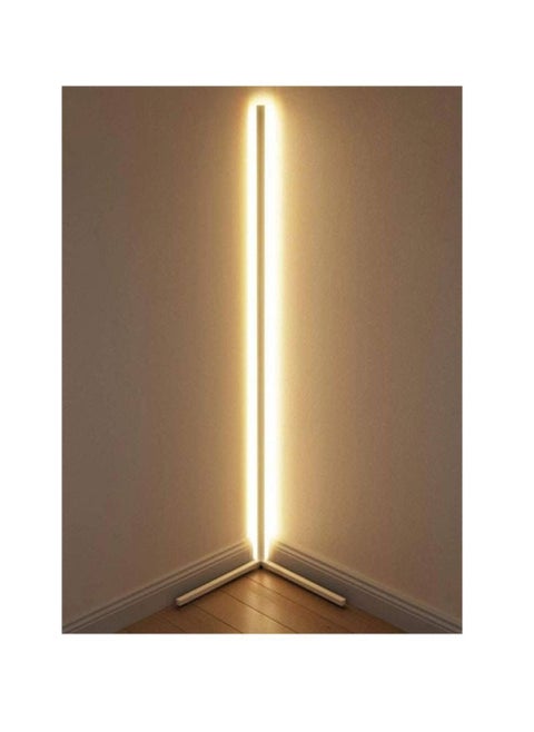 Smart RGB Corner Floor Lamp Adjustable Brightness Voice Control Color Changing LED Minimalist Nordic Floor Lamp With Remote