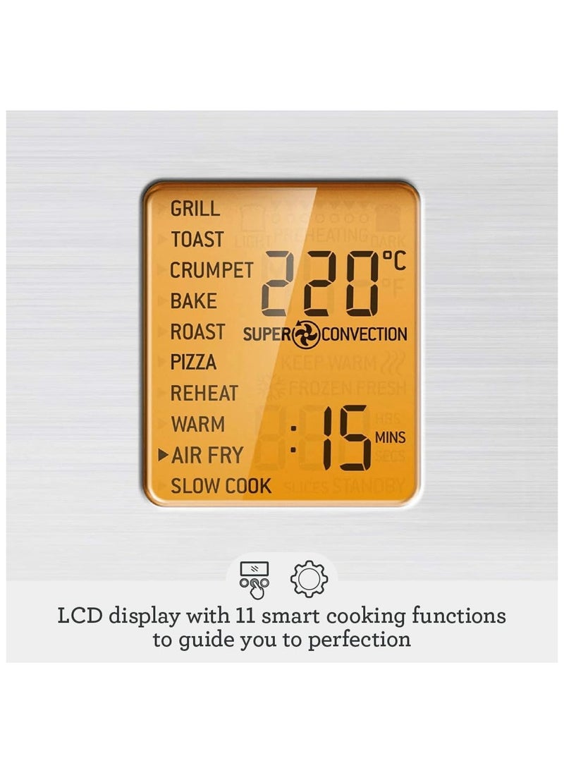 Sage - Smart Oven Air Fryer - Toasts, Grills, Bakes, Roasts, Airfries, Reheats and Slow Cooks, Brushed Stainless Steel - UAE Version, 2 Year Warranty - Image 1