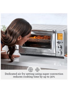 Sage Smart Oven Air Fryer - Toasts, Grills, Bakes, Roasts, Airfries, Reheats and Slow Cooks, Brushed Stainless Steel - UAE Version, 2 Year Warranty  - Image 3