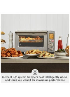 Sage Smart Oven Air Fryer - Toasts, Grills, Bakes, Roasts, Airfries, Reheats and Slow Cooks, Brushed Stainless Steel - UAE Version, 2 Year Warranty  - Image 4