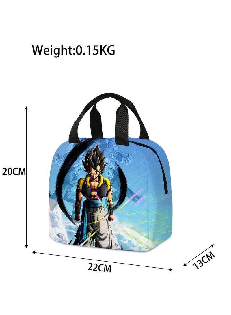 Dragon Ball New Dragon Ball Cartoon Dragon Ball Primary And Secondary School Students Lunch Bag Children's Ice Bag 20*22*13cm - Image 2