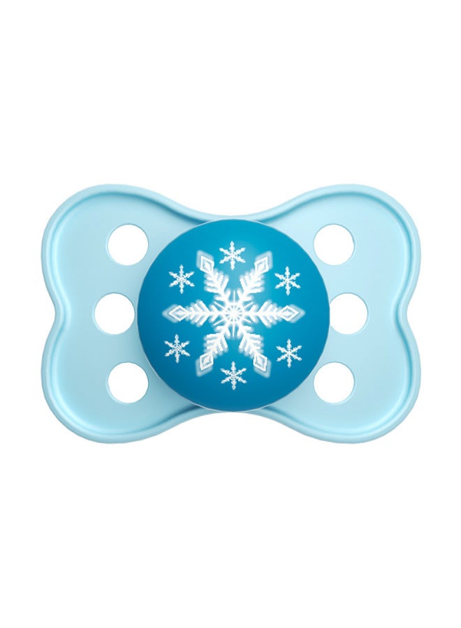 Baby Pacifier 0-6-36 Months Newborn Anti-flatulence Sleeping Flat Head Cartoon Pacifier