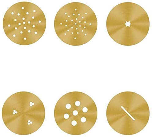 Whizzo Pure Brass 450gm Sev Sancha Machine with Free 6 Different Jali for Making Different Types of Sevaiya Sev Gathiya Murukku Chakli Bhujia Etc - Image 3