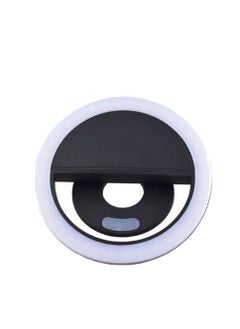 Generic Led Ring Selfie Light For Smartphone Black/White  - Image 1
