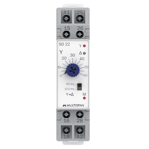 Multispan Star Delta Timer 5A SD-22 - Image 1