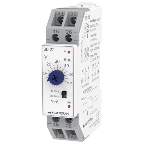 Multispan Star Delta Timer 5A SD-22 - Image 2