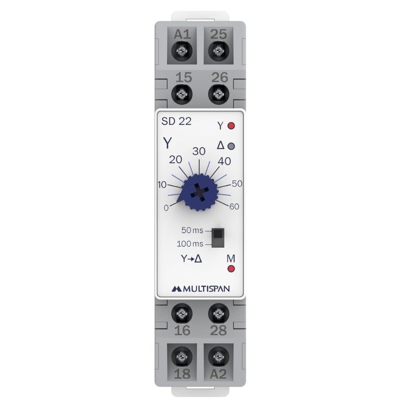 Multispan Star Delta Timer 5A SD-22 - Image 4